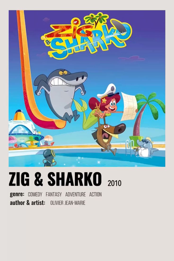 Zig & Sharko – Endless Chase Poster