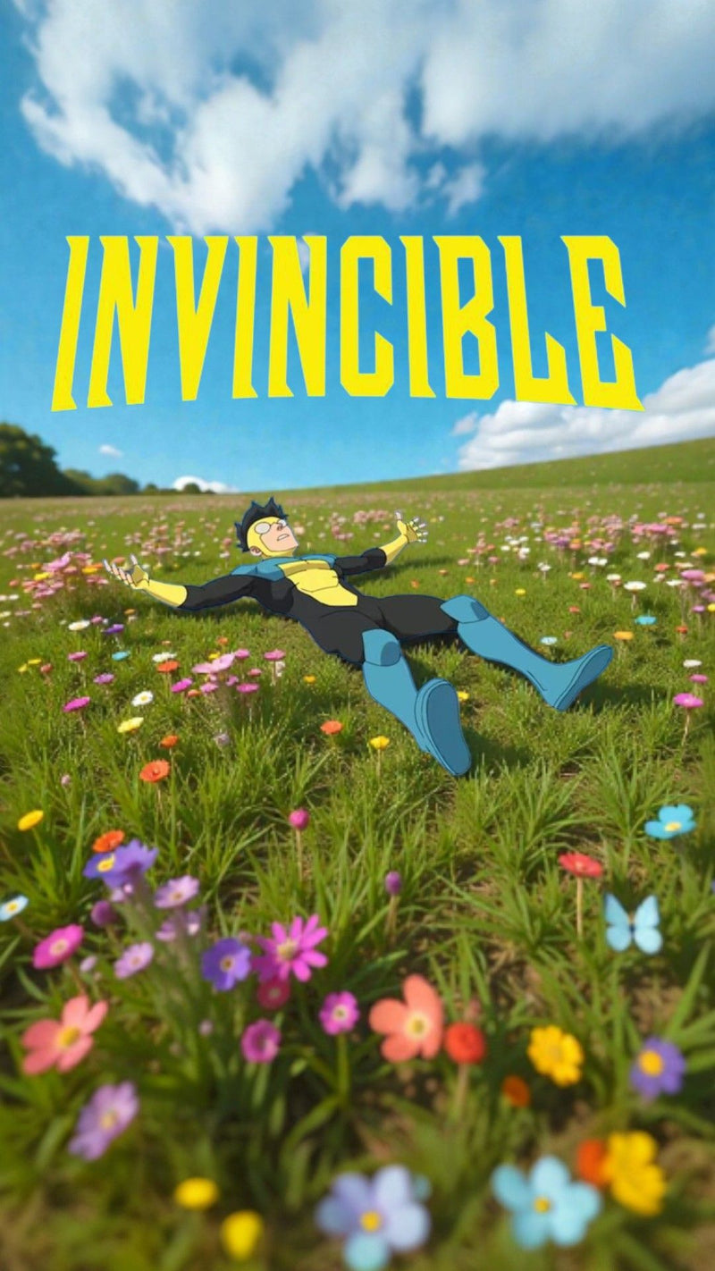 Invincible Superhero Poster