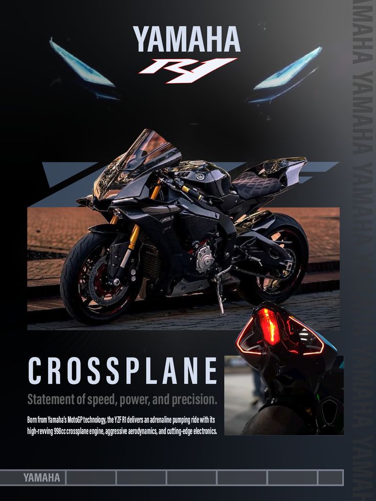 Yamaha R1 Poster