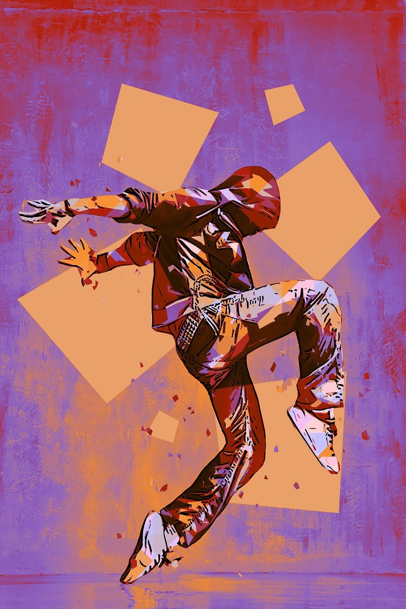 Motion in Rhythm – Dance Energy Poster