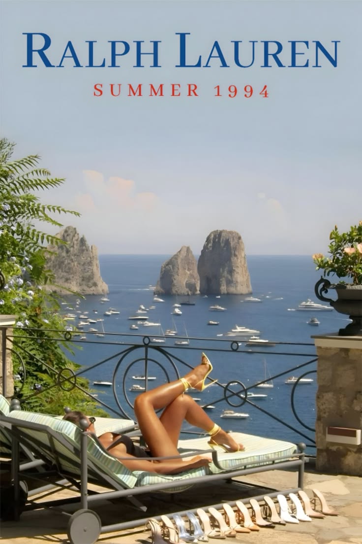 Summer in Capri Poster