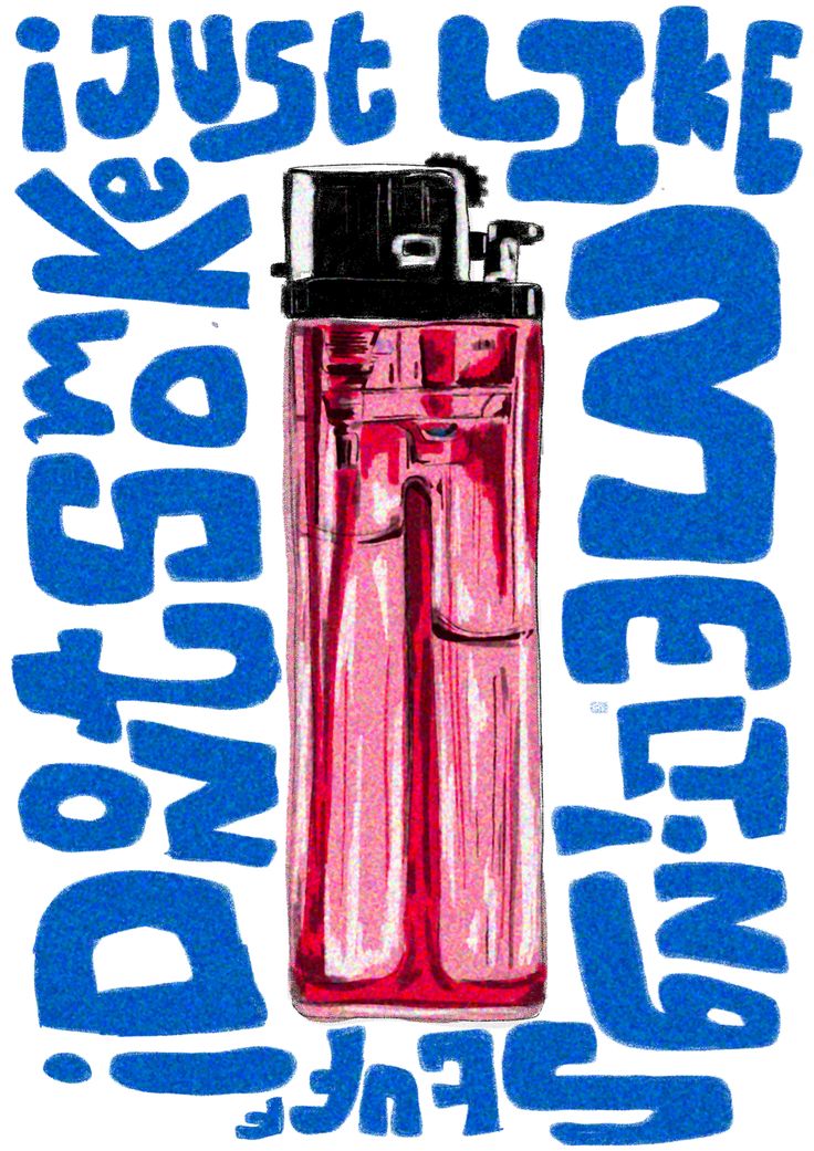 Smoke Like a Dream – Vintage Lighter Poster
