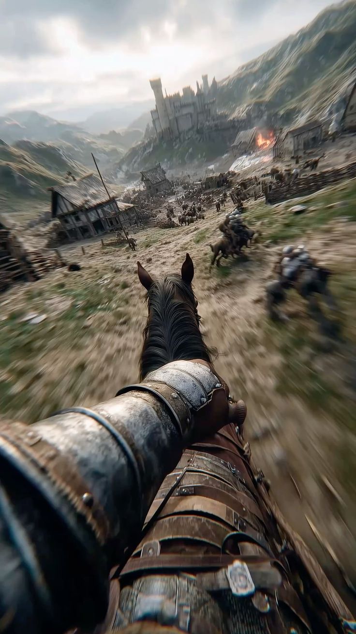 Warrior Ride – Battle Charge Poster