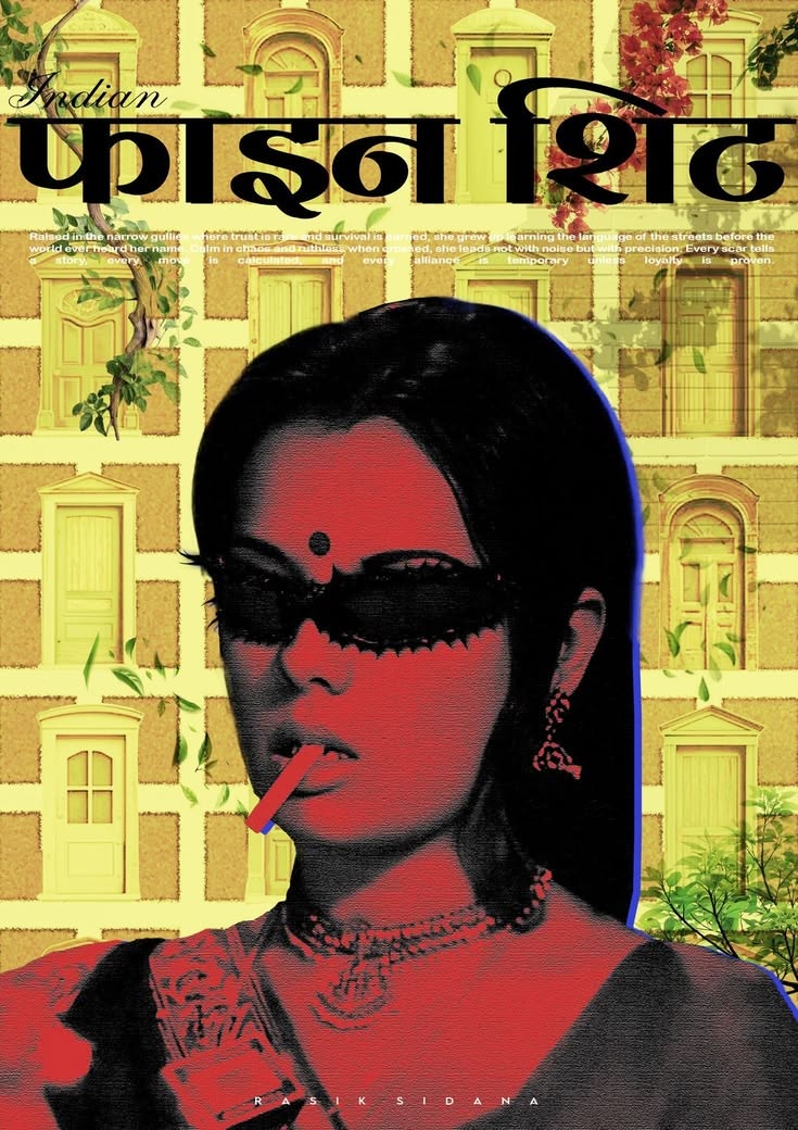Indian Queen – Power Aesthetic Poster