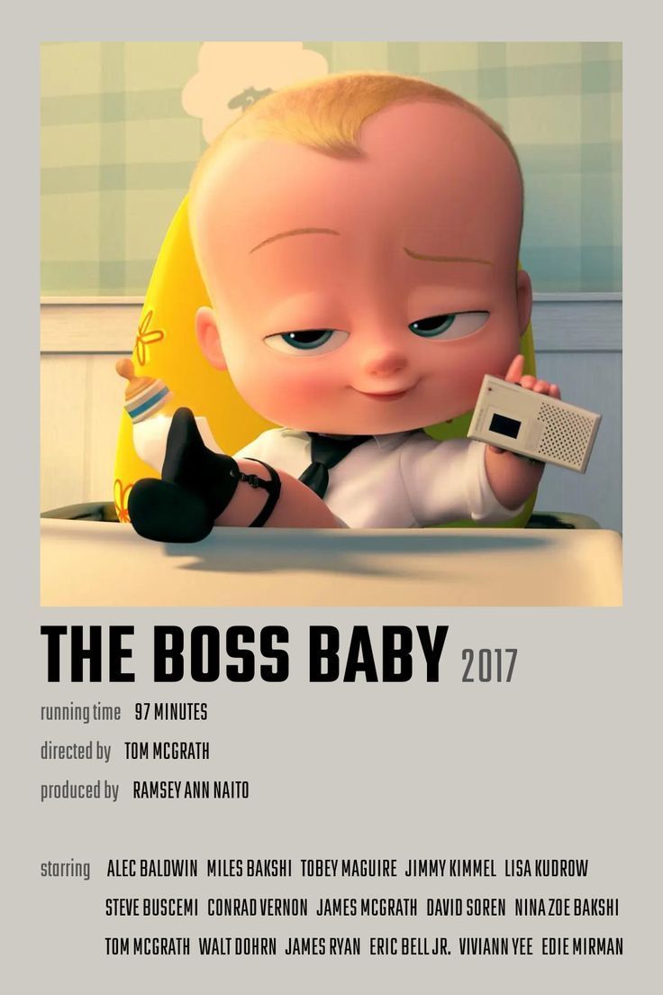 The Boss Baby – Little Boss Poster