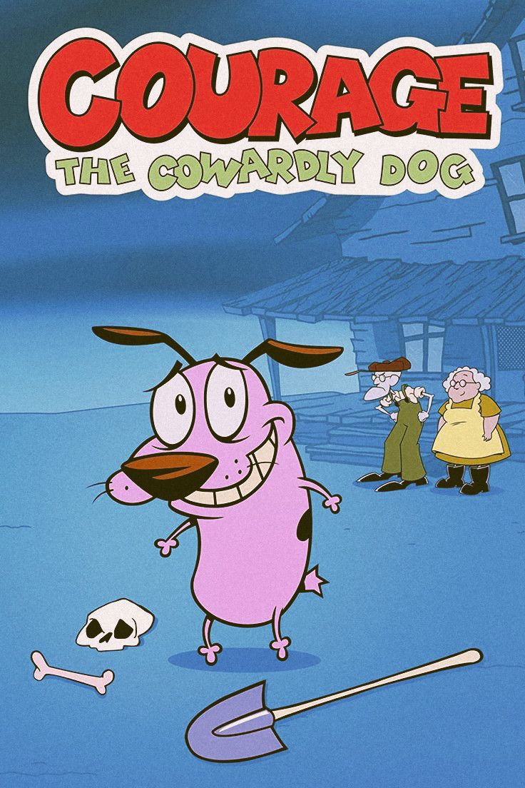 Courage the Cowardly Dog – Brave Heart Poster