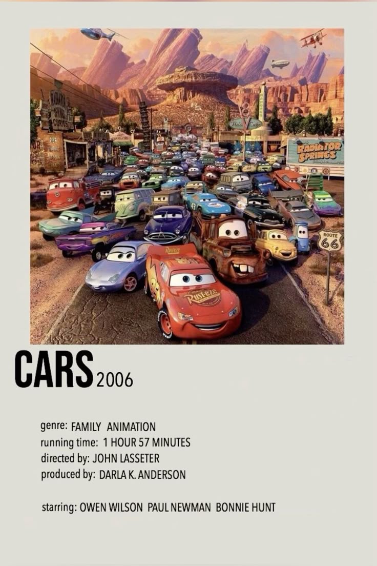 Cars – Race to Glory Poster