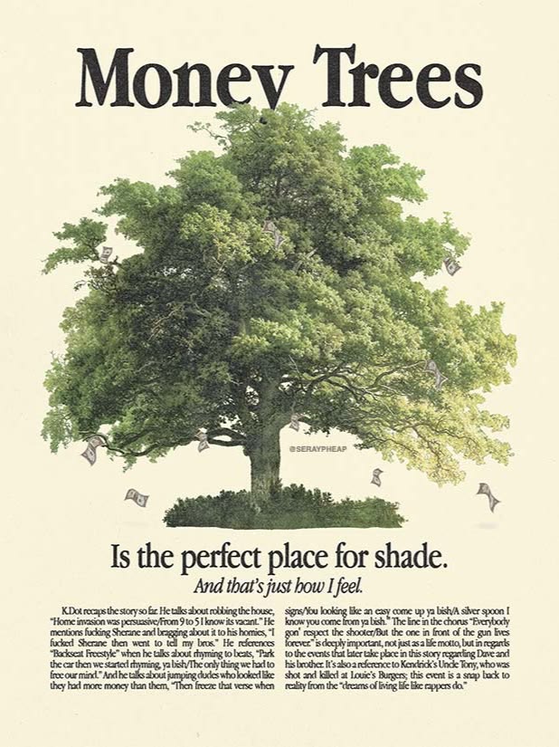 “Money Trees” Poster
