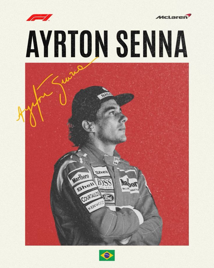 Ayrton Senna – Champion Legacy Poster