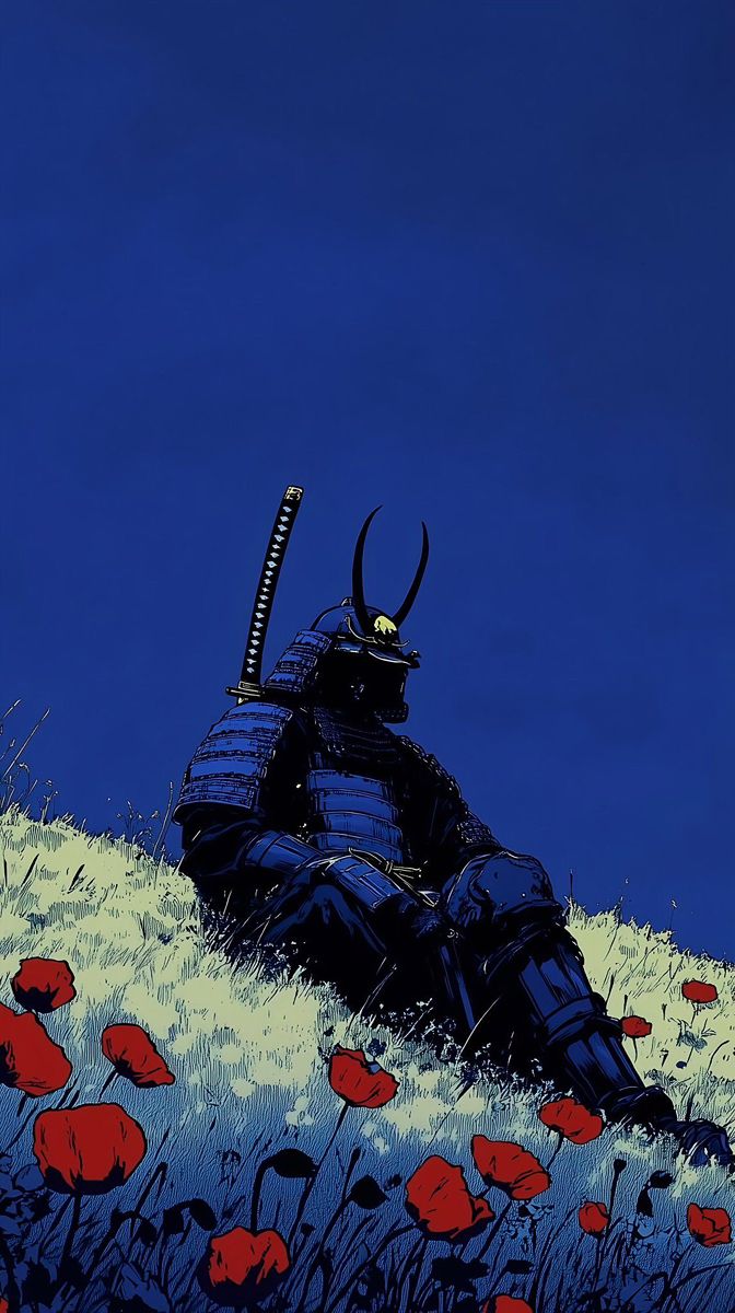 Samurai Warrior Poster