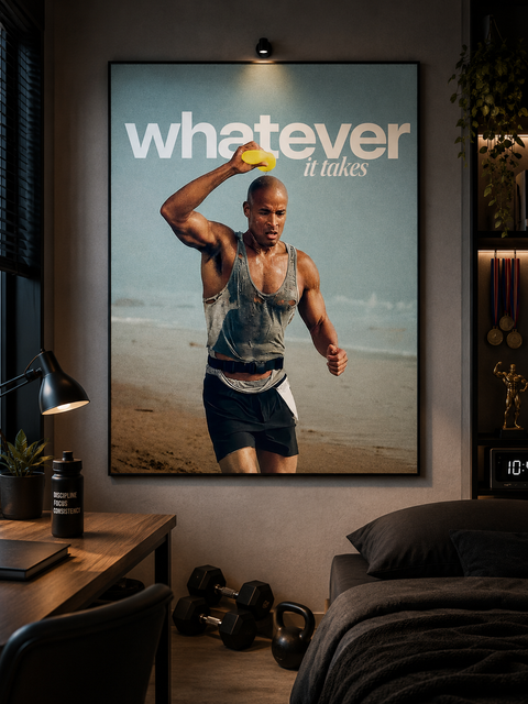Whatever It Takes – Discipline Mindset Poster