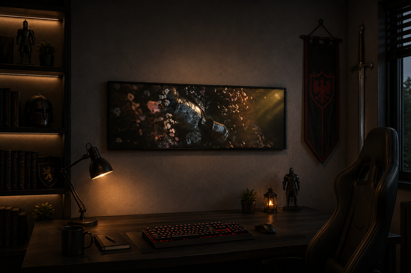 Fallen Knight – Silent Glory Poster