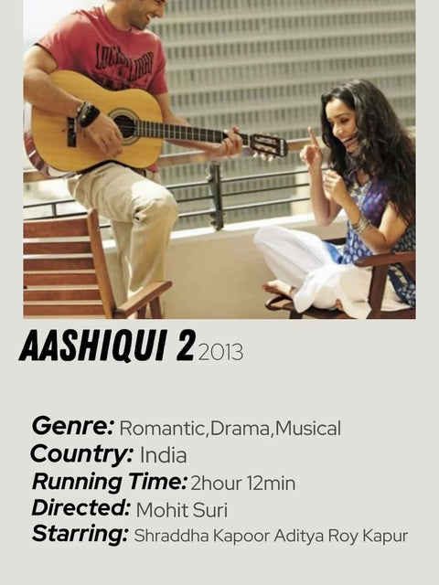 Aashiqui 2 โ Love & Music Poster