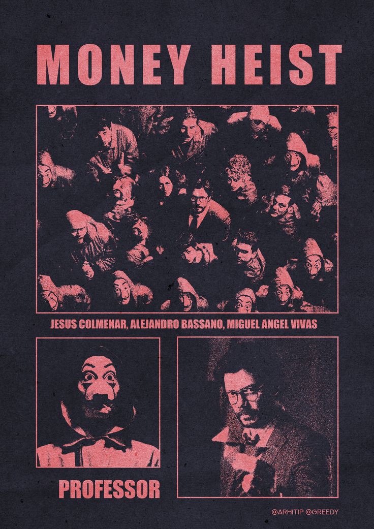 Money Heist – Mastermind Poster