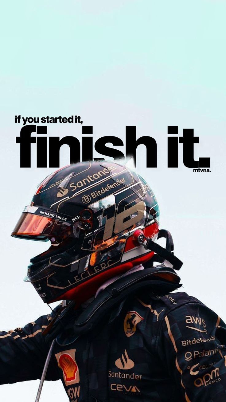 “Finish What You Started”