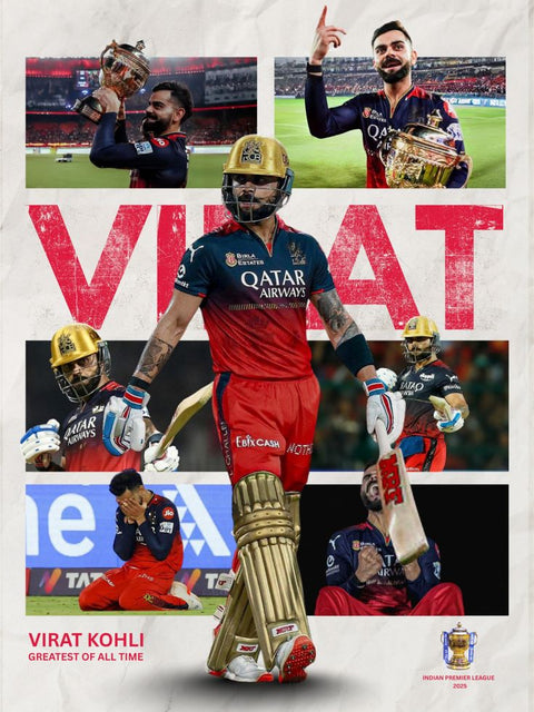 Virat Kohli – GOAT IPL Poster