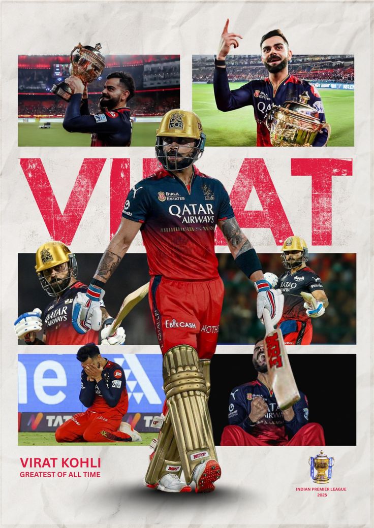 Virat Kohli – GOAT IPL Poster