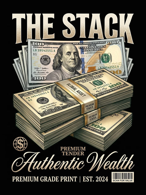The Stack – Authentic Wealth Poster