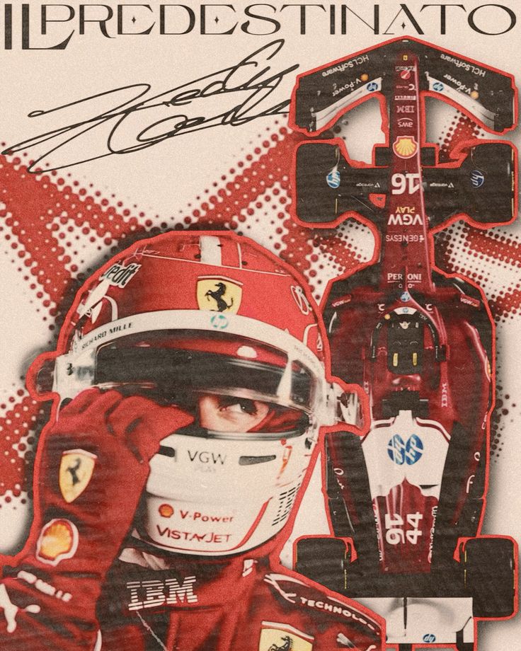 Charles Leclerc – Il Predestinato Poster