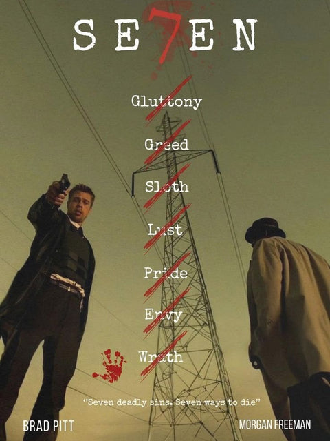 Se7en – Psychological Crime Poster