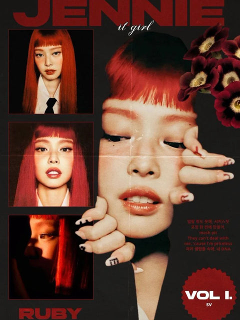 Jennie – “It Girl” Aesthetic Poster