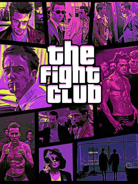 Fight Club – Chaos & Identity Poster