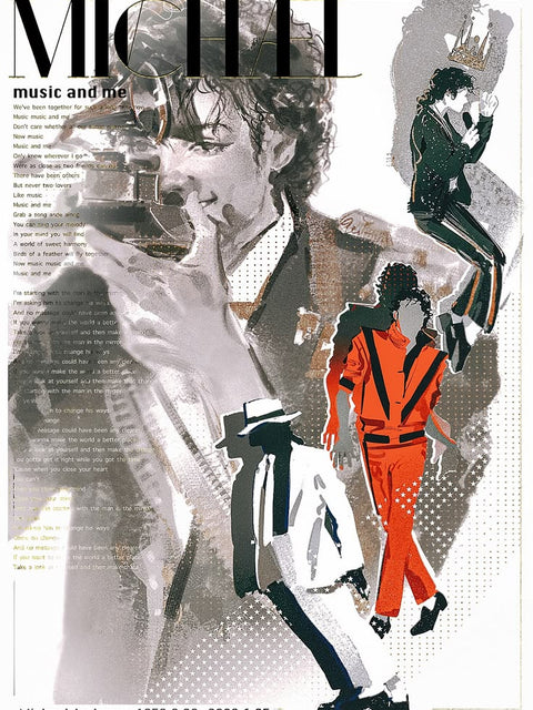 Michael Jackson – Music & Motion Poster
