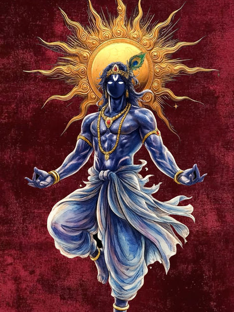 Lord Krishna / God Aesthetic Poster