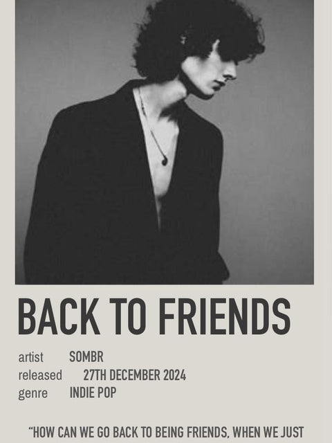 Back To Friends – Indie Heartbreak Poster