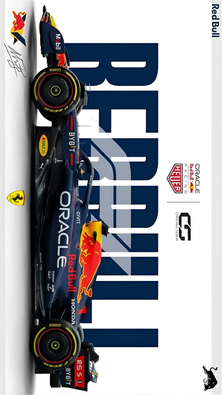 Red Bull F1 Machine – Speed & Precision Poster