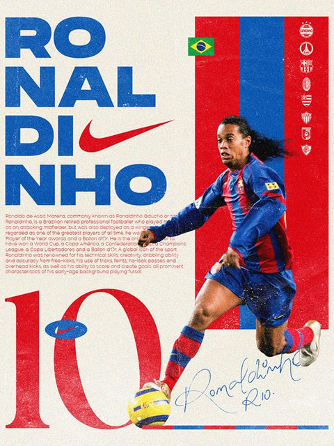 Ronaldinho Legend Poster