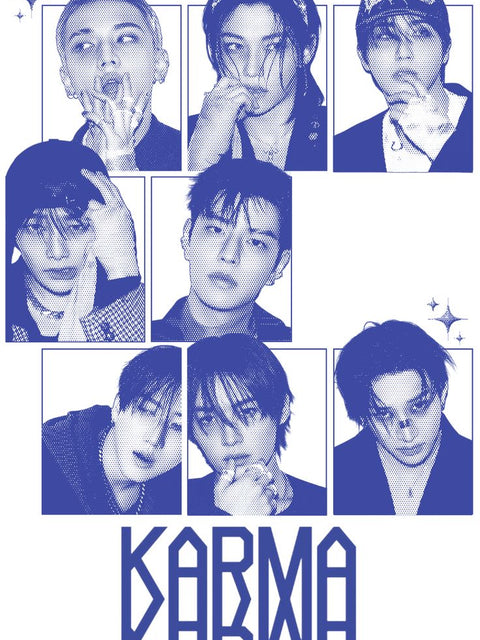 KARMA – K-Pop Aesthetic Collage Poster