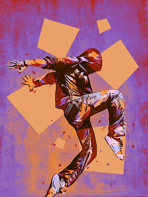 Motion in Rhythm – Dance Energy Poster