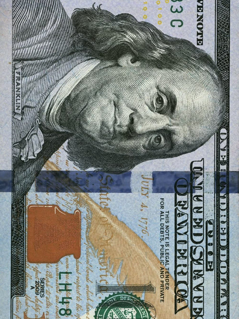 One Hundred – Wealth Icon Poster
