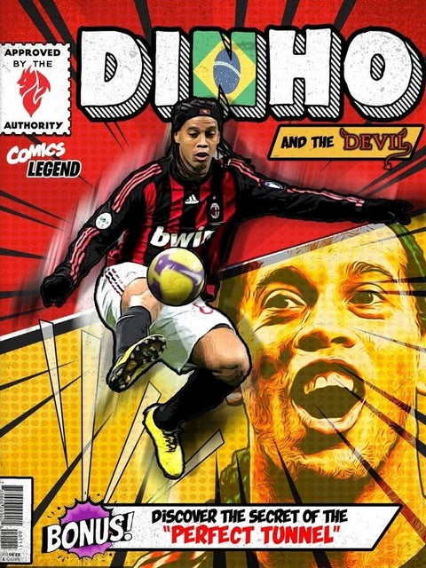 Ronaldinho – Comic Legend Poster