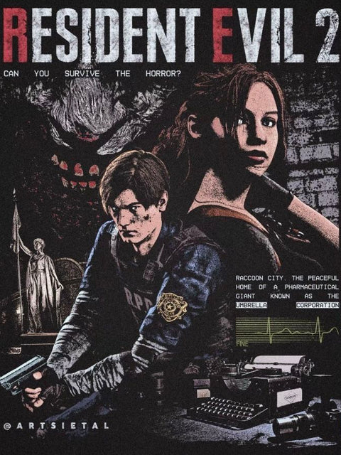 Resident Evil 2 Poster