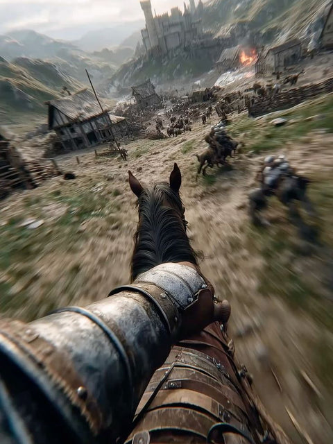 Warrior Ride – Battle Charge Poster