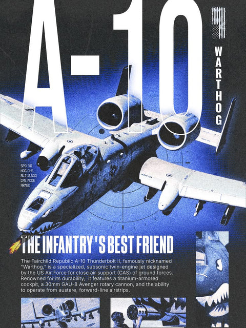 A-10 Warthog Poster
