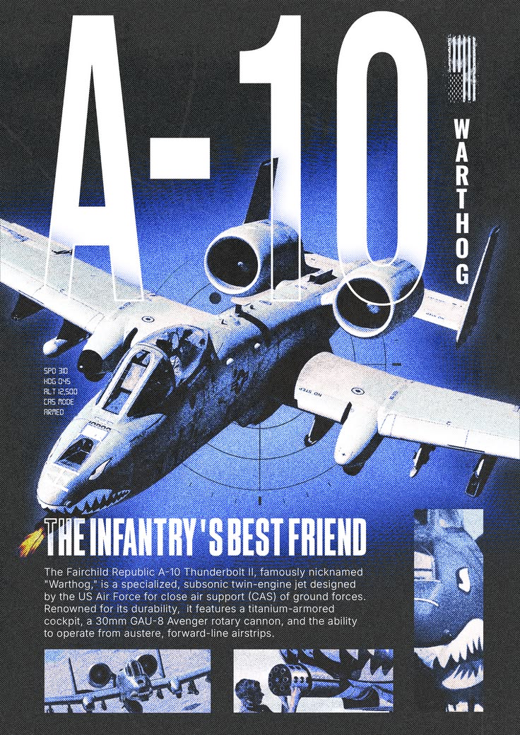 A-10 Warthog Poster