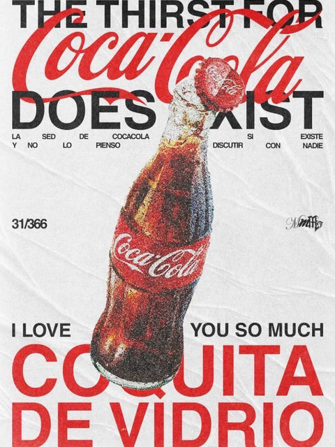Coca-Cola Exist – Street Poster