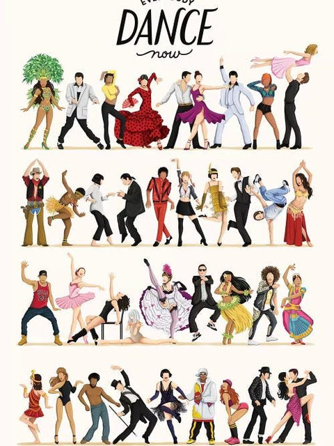 Everybody Dance Now – Celebration Poster