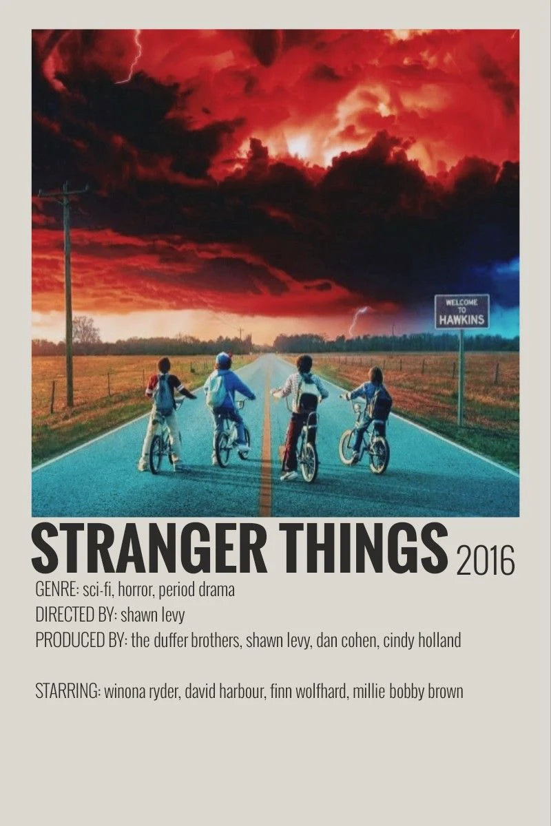 Stranger Things – Hawkins Mystery Poster
