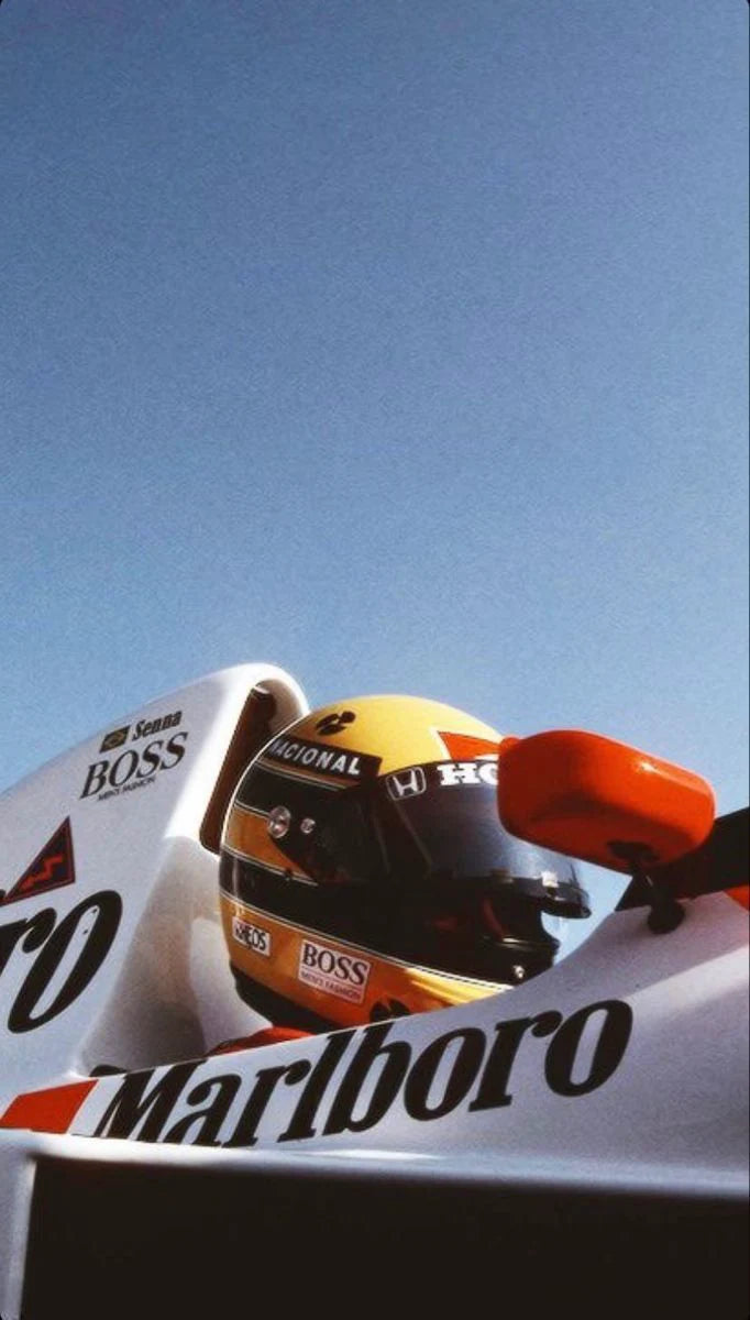 Ayrton Senna – Racing Legacy Poster
