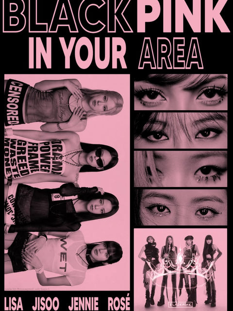 BLACKPINK – “In Your Area” Poster