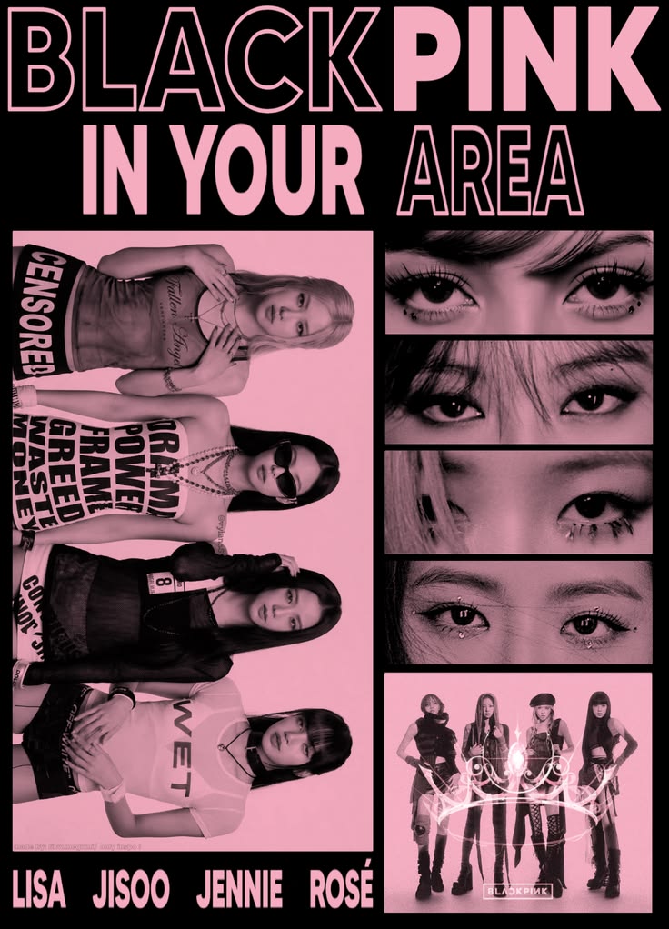 BLACKPINK – “In Your Area” Poster
