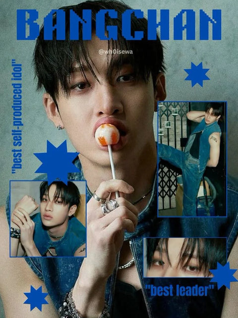 Bang Chan – Editorial Idol Poster