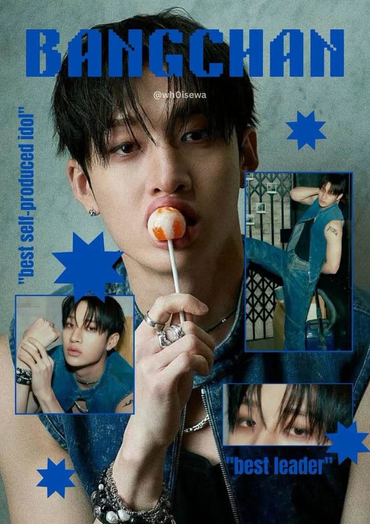 Bang Chan – Editorial Idol Poster