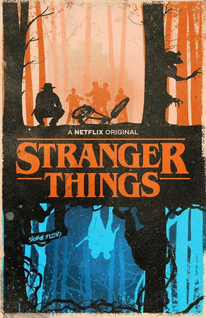 Stranger Things – Upside Down Vintage Poster