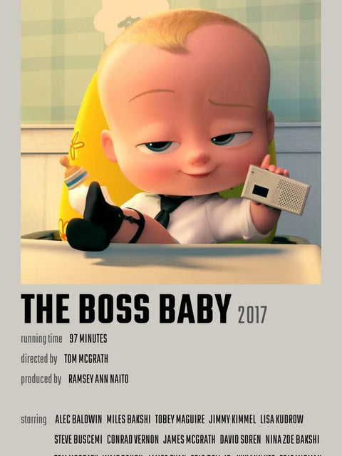 The Boss Baby – Little Boss Poster