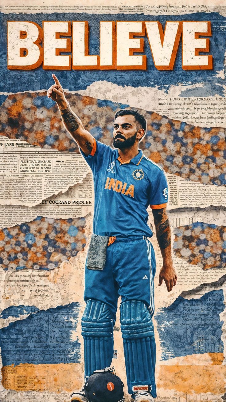 Virat Kohli “BELIEVE” Poster